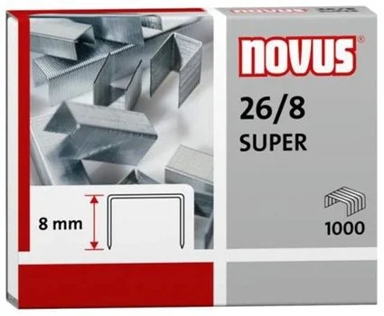 spojovače Novus 26/8 Super Omezená Nabídka