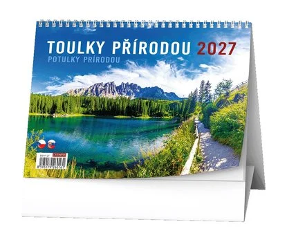 stolní kalendář TOULKY PŘÍRODOU Originální