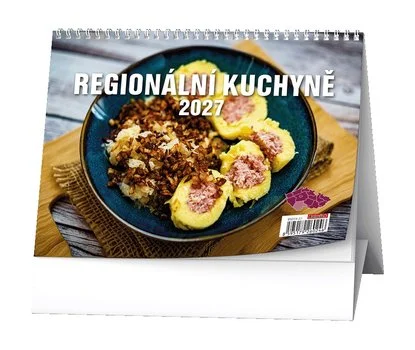 Jen Po Omezenou Doba stolní kalendář REGIONÁLNÍ KUCHYNĚ