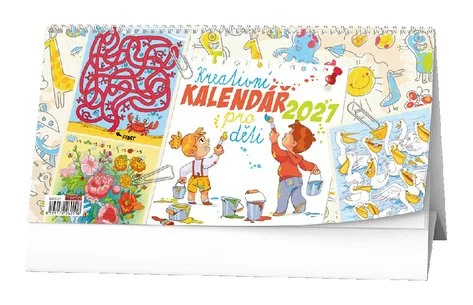 stolní kalendář KREATIVNÍ PRO DĚTI Horká Nabídka