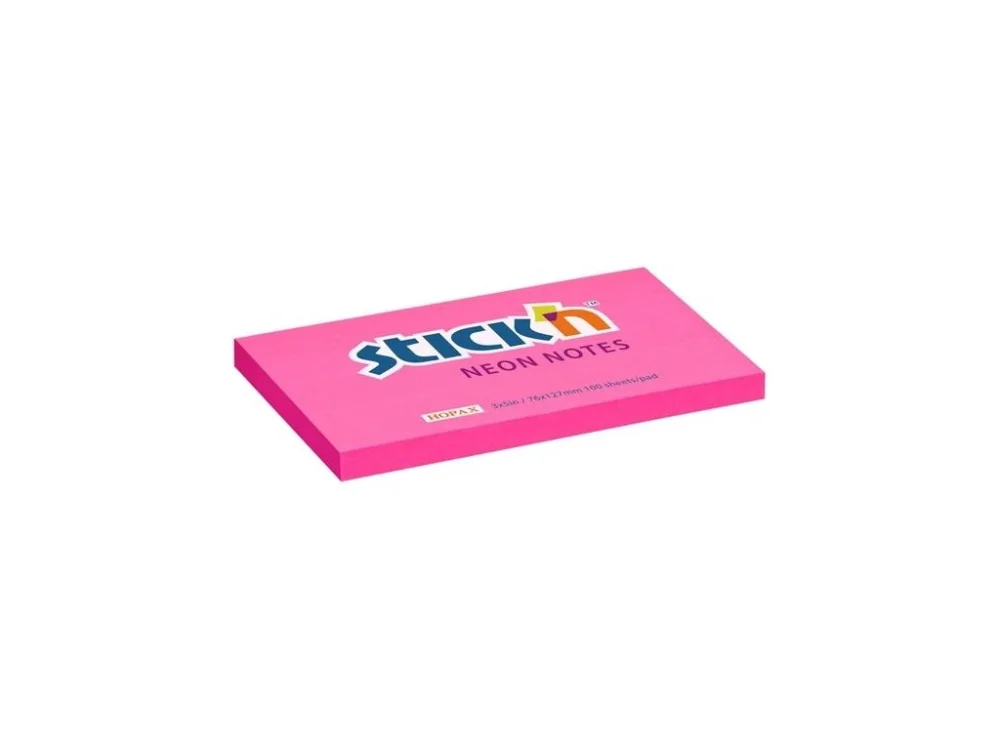 Super Cena Bloček Stickn by Hopax, 76 x 127 mm, různé barvy