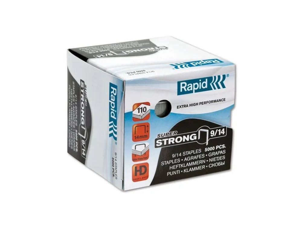 Drátky Rapid Super Strong, 9/14, 5000 ks Akce