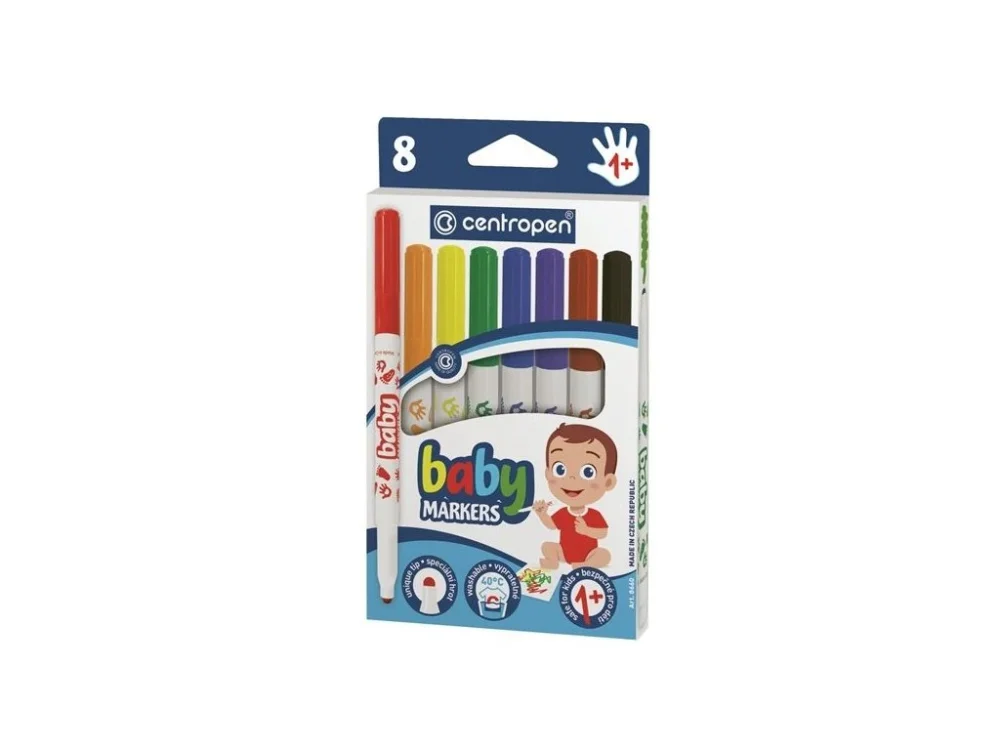 Nakupujte Hned Fixy Centropen 8660, od 1 roku, sada 8 barev