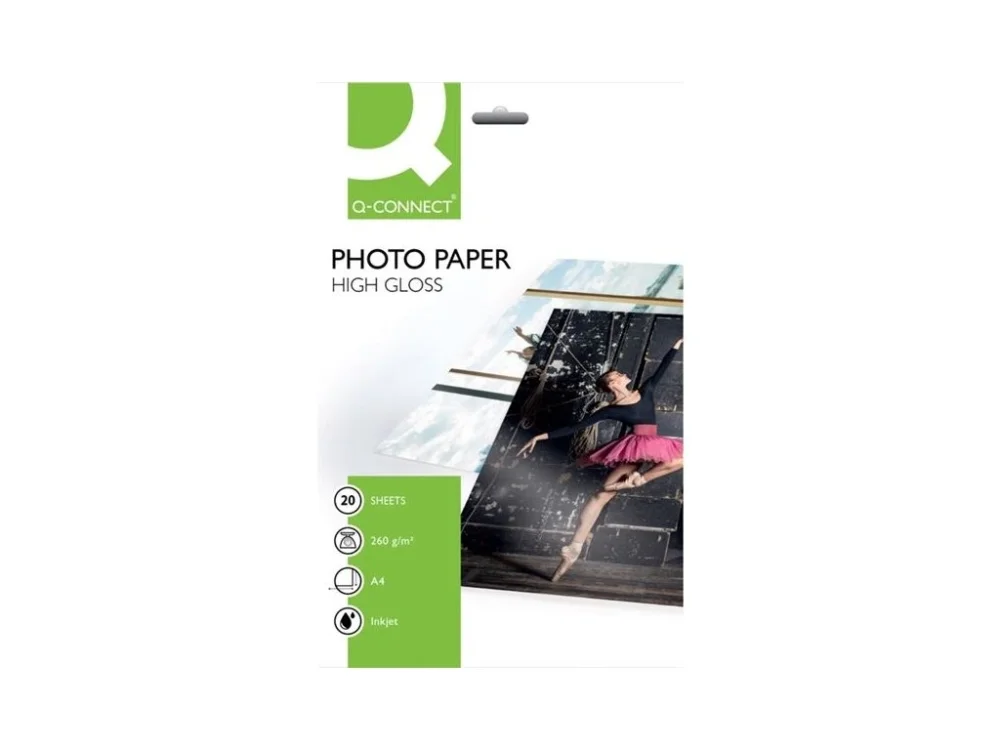 Poslední Šance Fotopapír Q-C-A4,jednostranný,různá gramáž ,lesklý,20ks