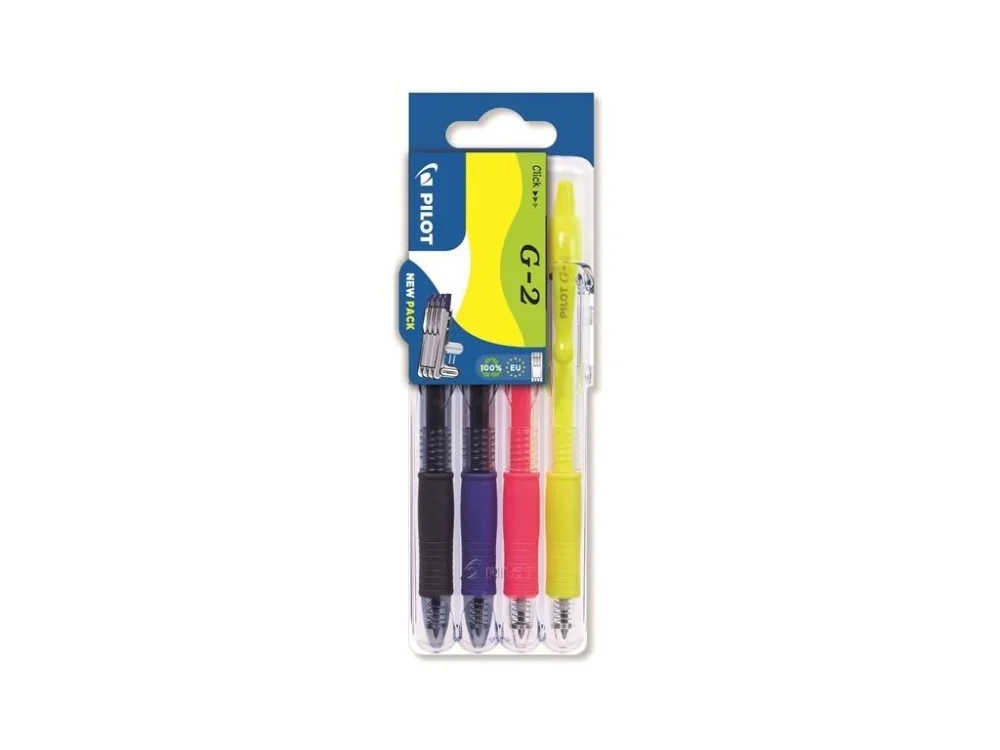 Nejprodávanější Gelový roller Pilot G-2 Neon, set2go, různé barvy
