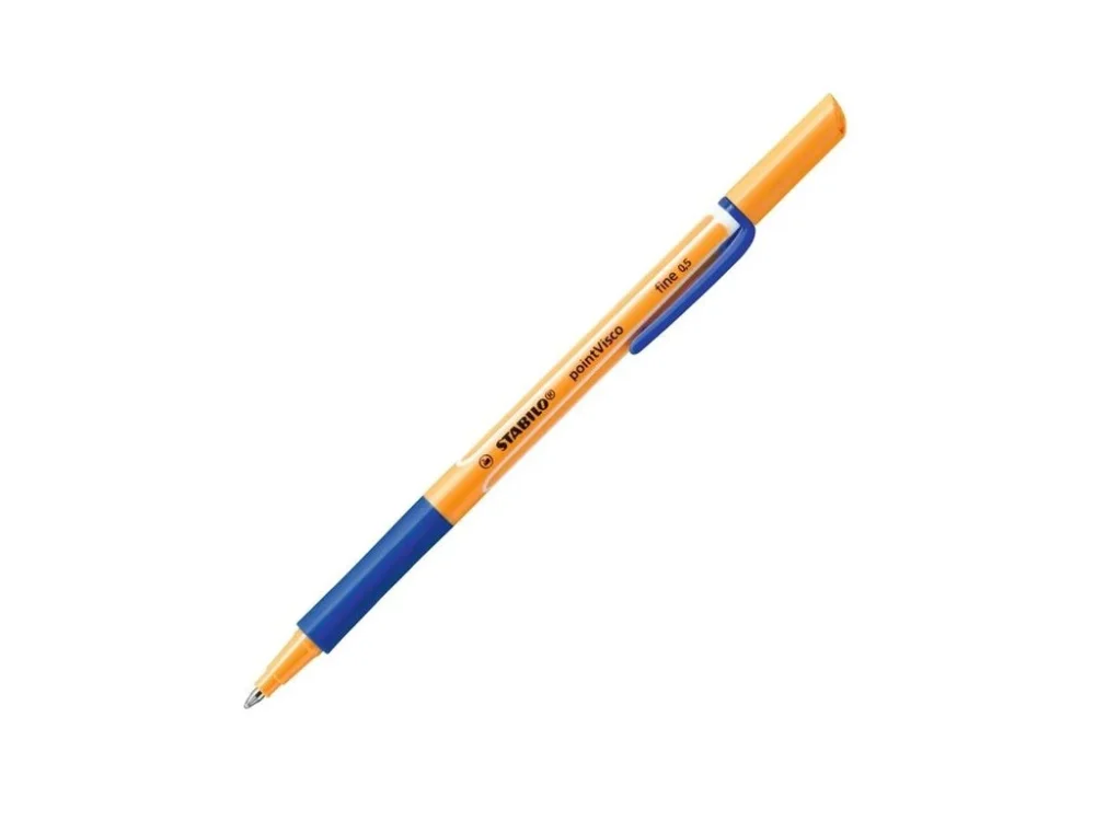 Akce Gelový roller STABILO pointVisco, modrá