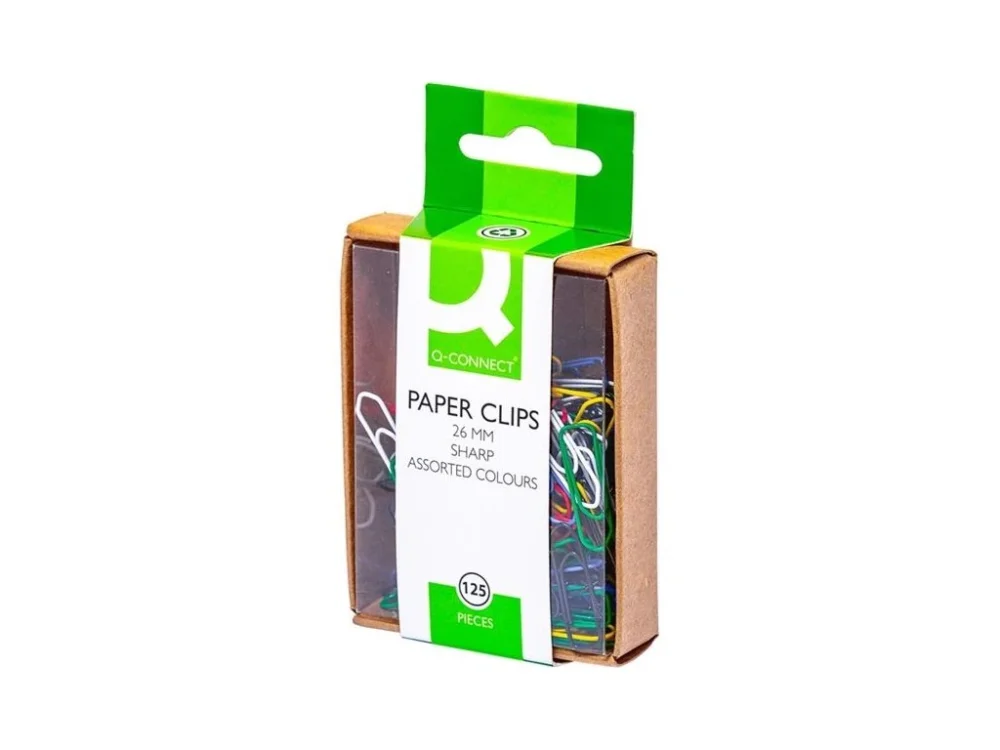 Kancelářské sponky Q-Connect, 26,0 mm, různé varianty Vrácení Zdarma