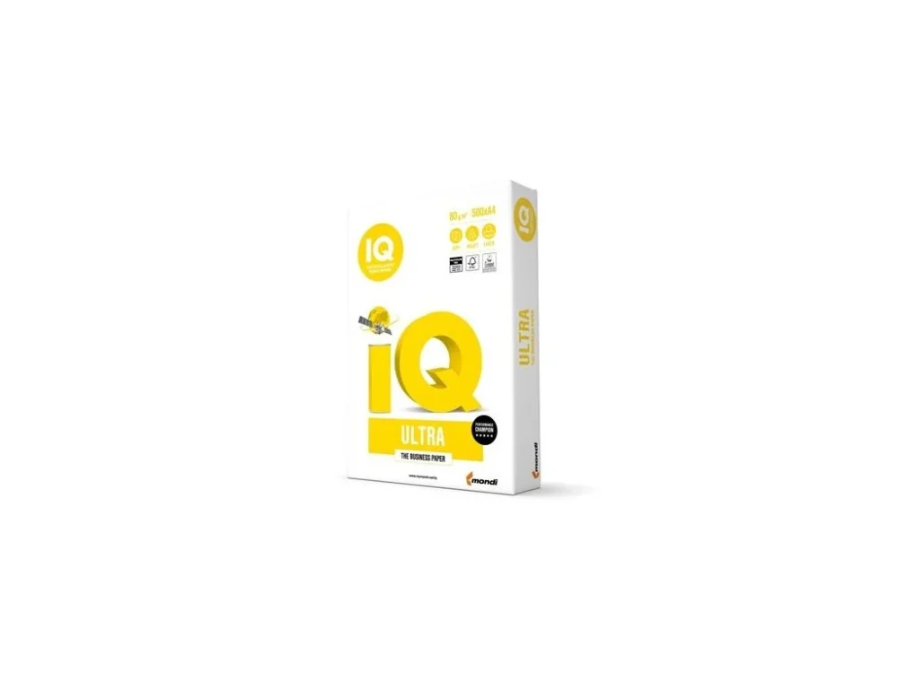 Sleva Kancelářský papír A4 IQ Ultra – 80 g/m², 500 listů