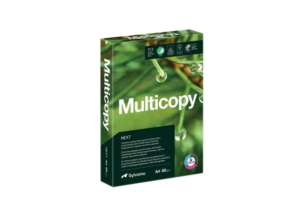 Kancelářský papír A4 Multicopy Next – 80 g/m², 500 listů Značkový