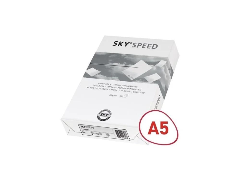 Expresní Doručení Kancelářský papír A5 SKY Speed – 80 g/m², 500 listů