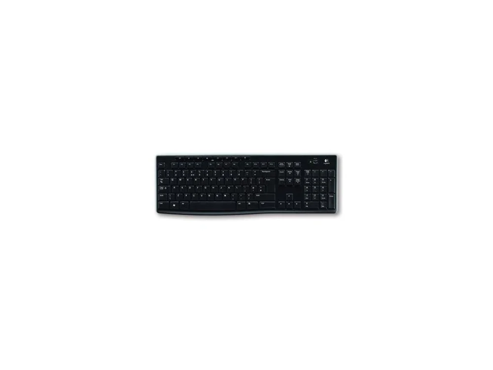 Cenový Hit Klávesnice Logitech bezdrátová proti polití K270 - černá