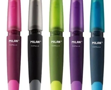 Autentický Mikrotužka Milan Capsule Slim, 0,5mm, + 2gumy, mix barev