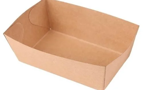 Cenová Bomba Miska papírová KRAFT 10x 6x 4cm, nepromastitelná, 250ks