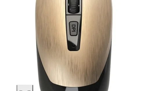 Vysoce Kvalitní Myš Defender WAVE MM-995, bezdrátová, zlatá