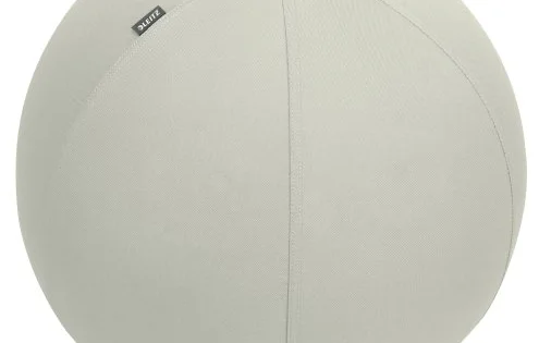 Míč sedací Leitz Ergo 55cm stěžítkem, světlý šedý Expresní Doručení