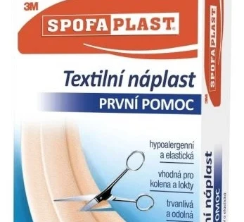Náplast textilní 3M Spofaplast 154, elastická, 8cm x 1m Super Cena