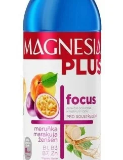 Nápoj Magnesia Plus Focus, jemně perlivá, 0,7l, 6ks Bezpečná Platba