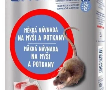 Návnada namyši, krysy apotkany Bros, měkká, 150g Horká Nabídka