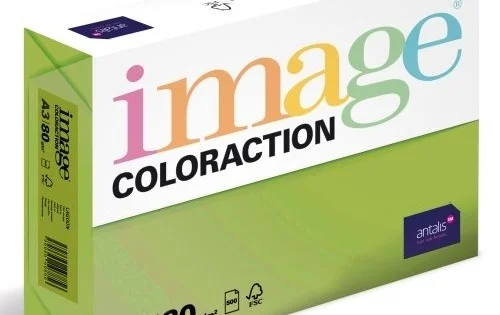 Nejlepší Volba Papír xer. Coloraction A3, 80g, středně zelený/Java