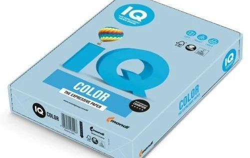 Ihned K Objednání Papír xerografický IQ Color A4, 80g, OBL70ledově modrý