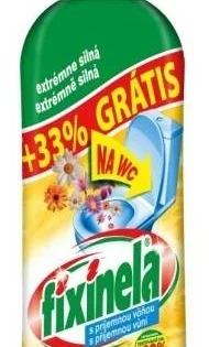 Prostředek čisticí Fixinela naWC, 500ml, parfémovaný Cenová Bomba