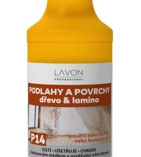 Prostředek čisticí Lavon P14napodlahy, dřevo alamino, 1l Sezónní Sleva