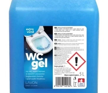 Prostředek čisticí Lavon WC gel, ocean breeze, 5l Aktuální
