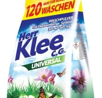 Prášek napraní Herr Klee Universal 10 kg, 120pracích dávek Horká Nabídka