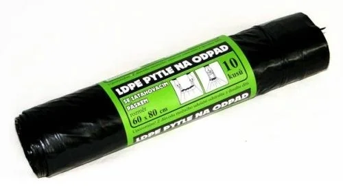 Pytel naodpad 60x80cm, zatahovací, 60l, 40mic, 10ks Ihned K Objednání