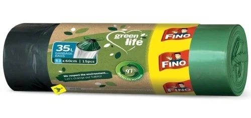 Ihned K Objednání Pytel naodpad Fino Green Life 35l, 25mic, zatahov., 15ks