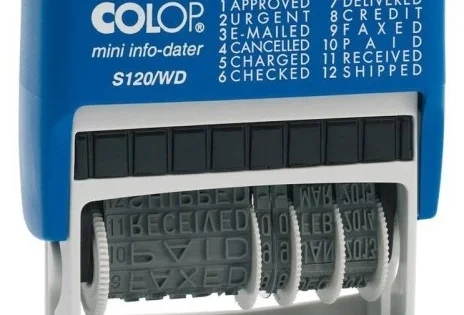Razítko COLOP S 120/WD, datumové stextem Top Prodej