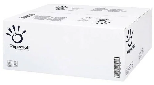 Ručníky papírové Papernet V Top, dvouvrstvé, celulóza Akce