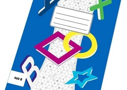 Sešit A4 čistý 460 R, recyklovaný, 60listů Must-Have