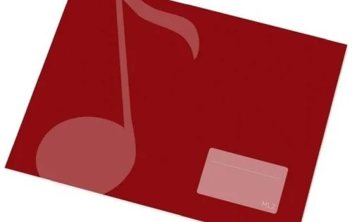 Sešit notový A5našířku, 16listů Vrácení Zdarma