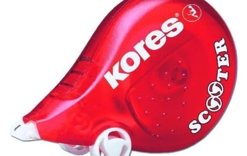 Akční Nabídka Strojek korekční Scooter, 4,2mm x 8m, červený