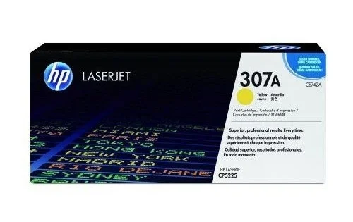 Toner HP CE742A pro HP CLJ CP5225, yellow Oblíbený