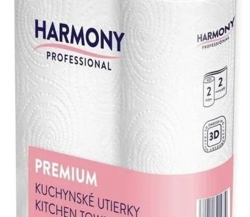 Horká Nabídka Utěrky kuchyňské Harmony Professional, dvouvrstvé, 2ks