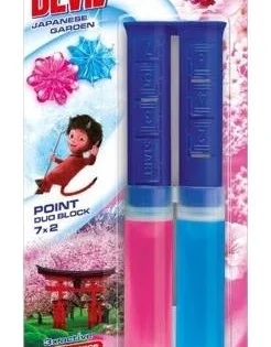 Výhodná Nabídka WC point duo block Dr. Devil, 65ml, Japanese garden