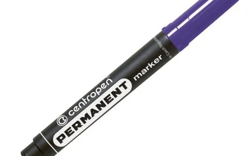 Značkovač Centropen 8566 Permanent, fialový Sleva