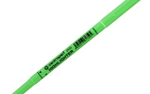 Zvýrazňovač Centropen 2532, zelený Aktuální