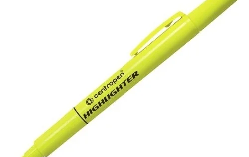 Výhodná Nabídka Zvýrazňovač Centropen 8722, žlutý