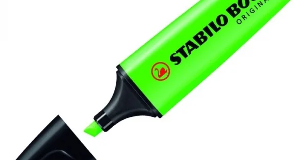 Oblíbený Zvýrazňovač STABILO BOSS zelený