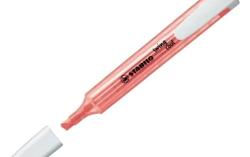 Omezená Nabídka Zvýrazňovač Stabilo Swing Cool, 1-4mm, červený