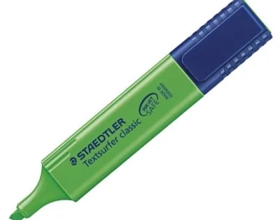 Zvýrazňovač Staedtler Textsurfer classic 364, zelený Značkový