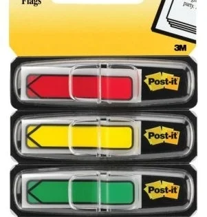 Ihned K Objednání Záložky Post-it 683-RYGB, šipky, 4x24lístků