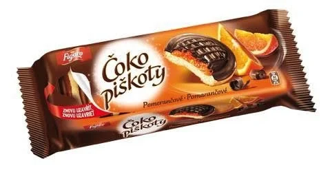 Čokopiškoty Figaro 147g, pomerančové Akční Nabídka