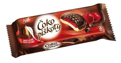 Čokopiškoty Figaro 147g, višňové Rychlé Dodání