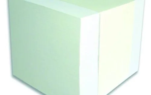 Špalíček papírový 8,5x8,5x8cm, nelepený, bílý Výprodej