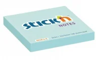 Blok lepící Stickn 76x76 mm, pastelově modrý, 100 lístků Hit Sezóny