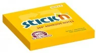 Blok lepici Stickn 76x76 mm, 100 lístků,360st. oranžový Dokud Zásoby Vydrží